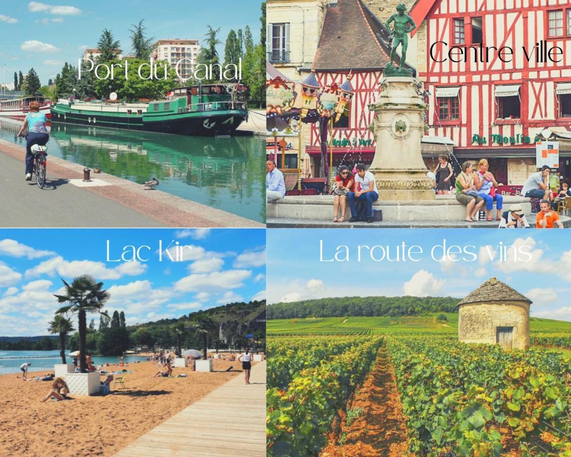 Le Petit Canal De Bourgogne : Joli Studio Au Centre Dijonnais Bagian luar foto